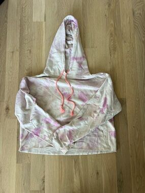 Wild Fable Tie-Dye Cropped Hoodie 🌈✨ Oversized Fit